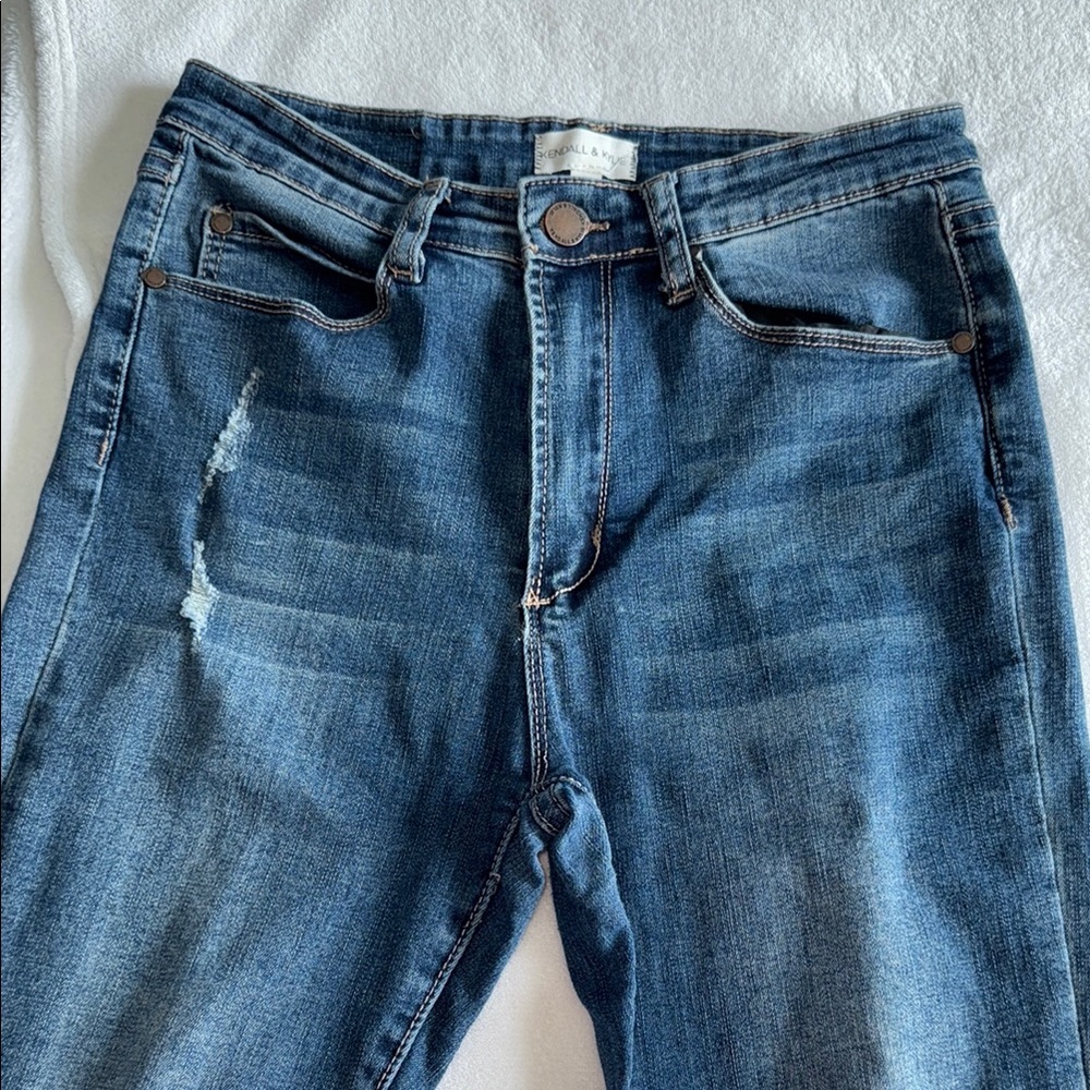 Kendall & Kylie Blue Skinny Jeans